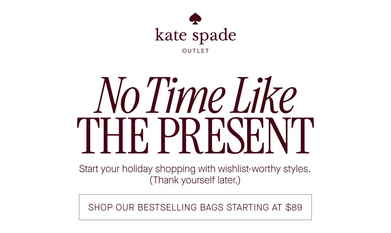 No Time Like THE PRESENT