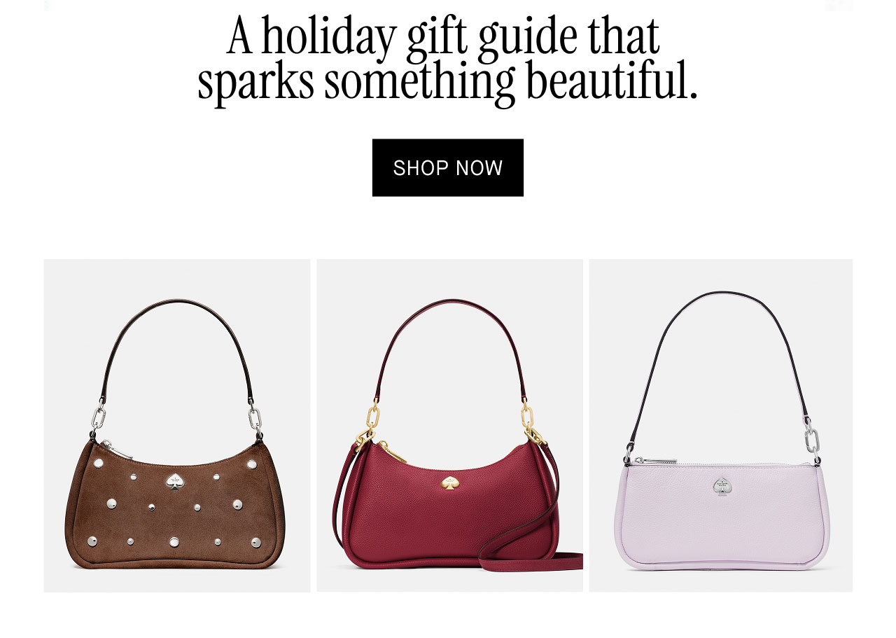 A holiday gift guide that sparks something beautiful.