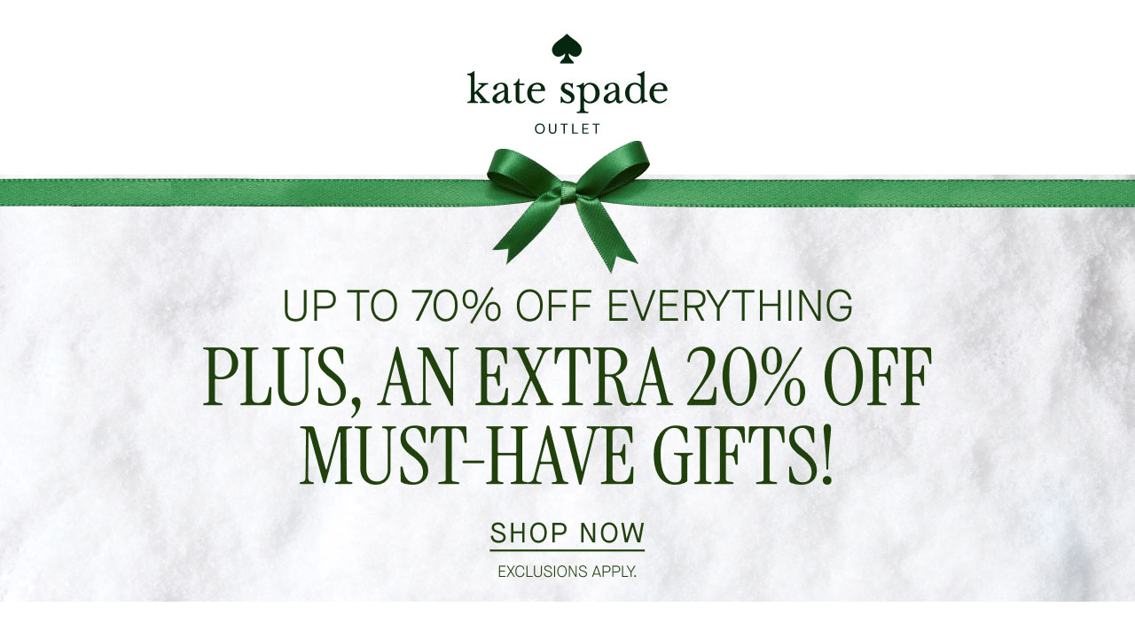 UP TO 70% OFF EVERYTHING PLUS, AN EXTRA 20% OFF MUST-HAVE GIFTS!
