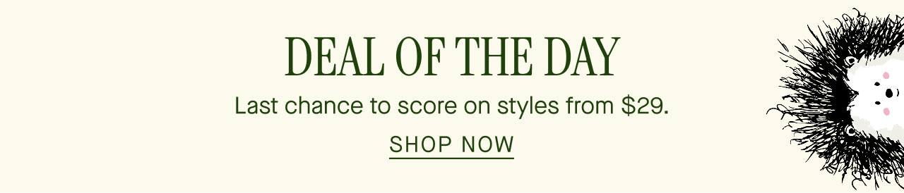 DEAL OF THE DAY