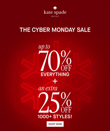 CYBER MONDAY SALE