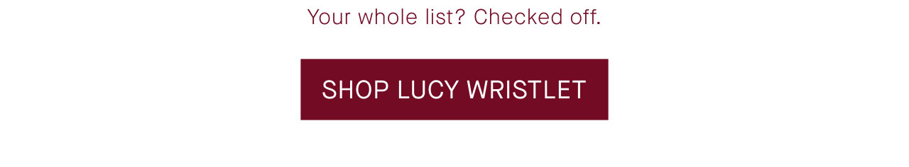LUCY WRISTLET