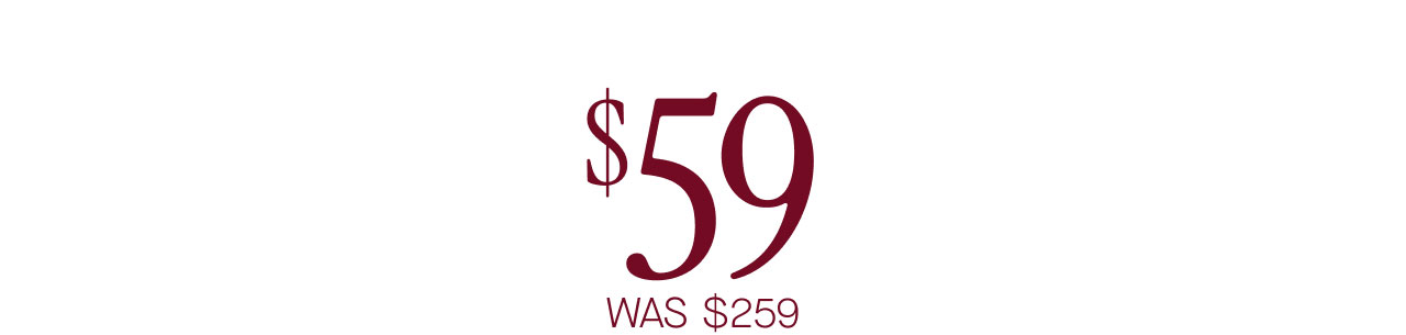 $59 was $259