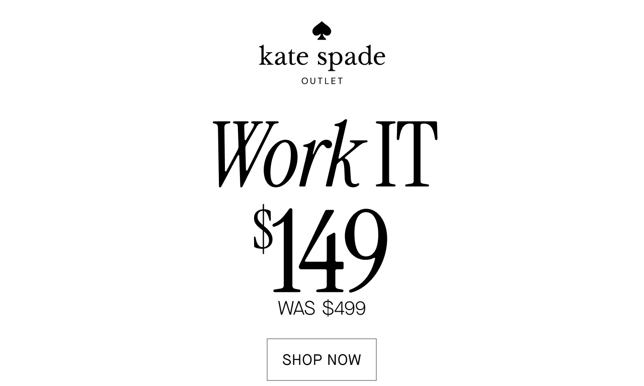 Work IT  $149  WAS $499  SHOP NOW