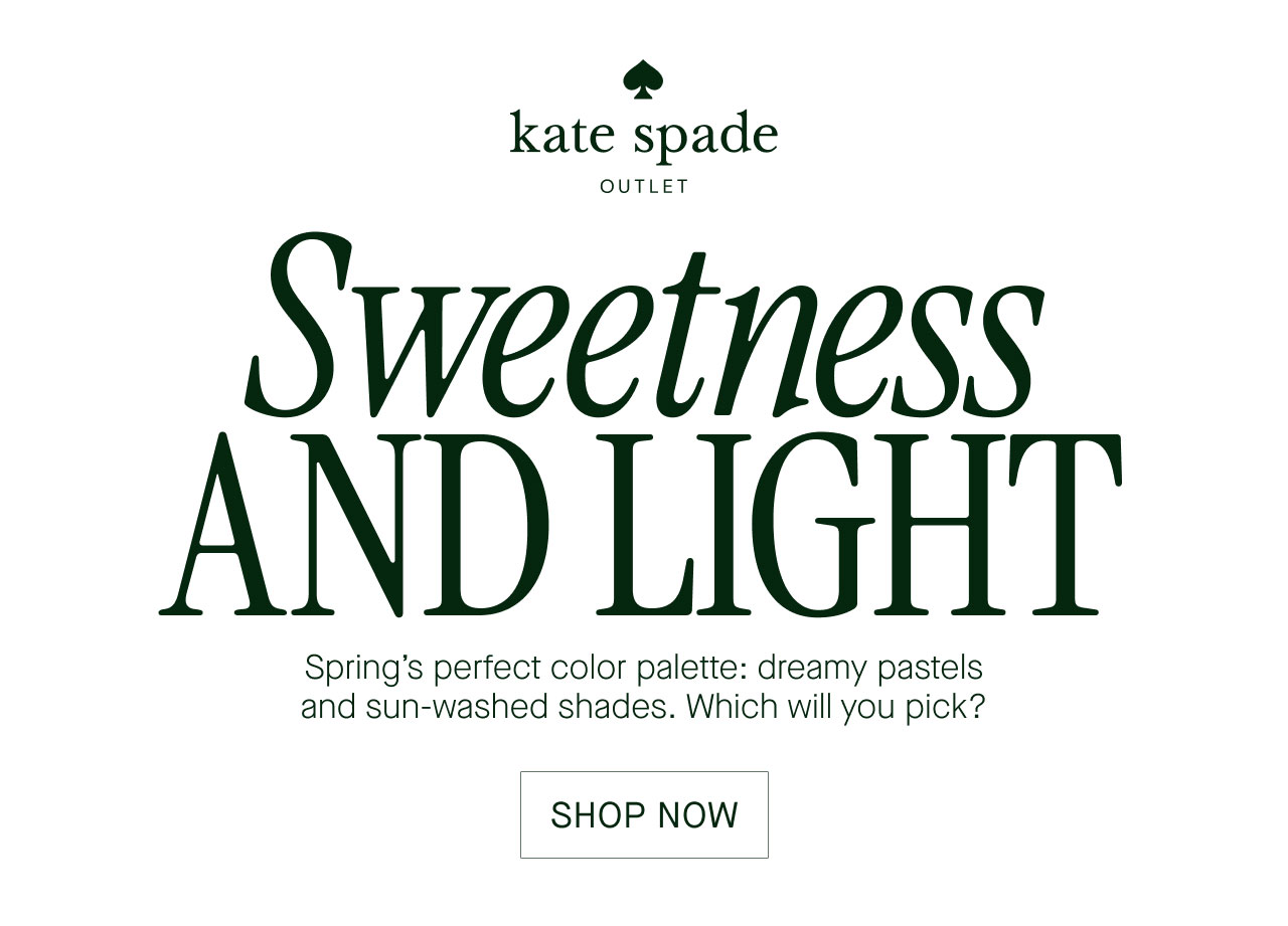 Sweetness AND LIGHT