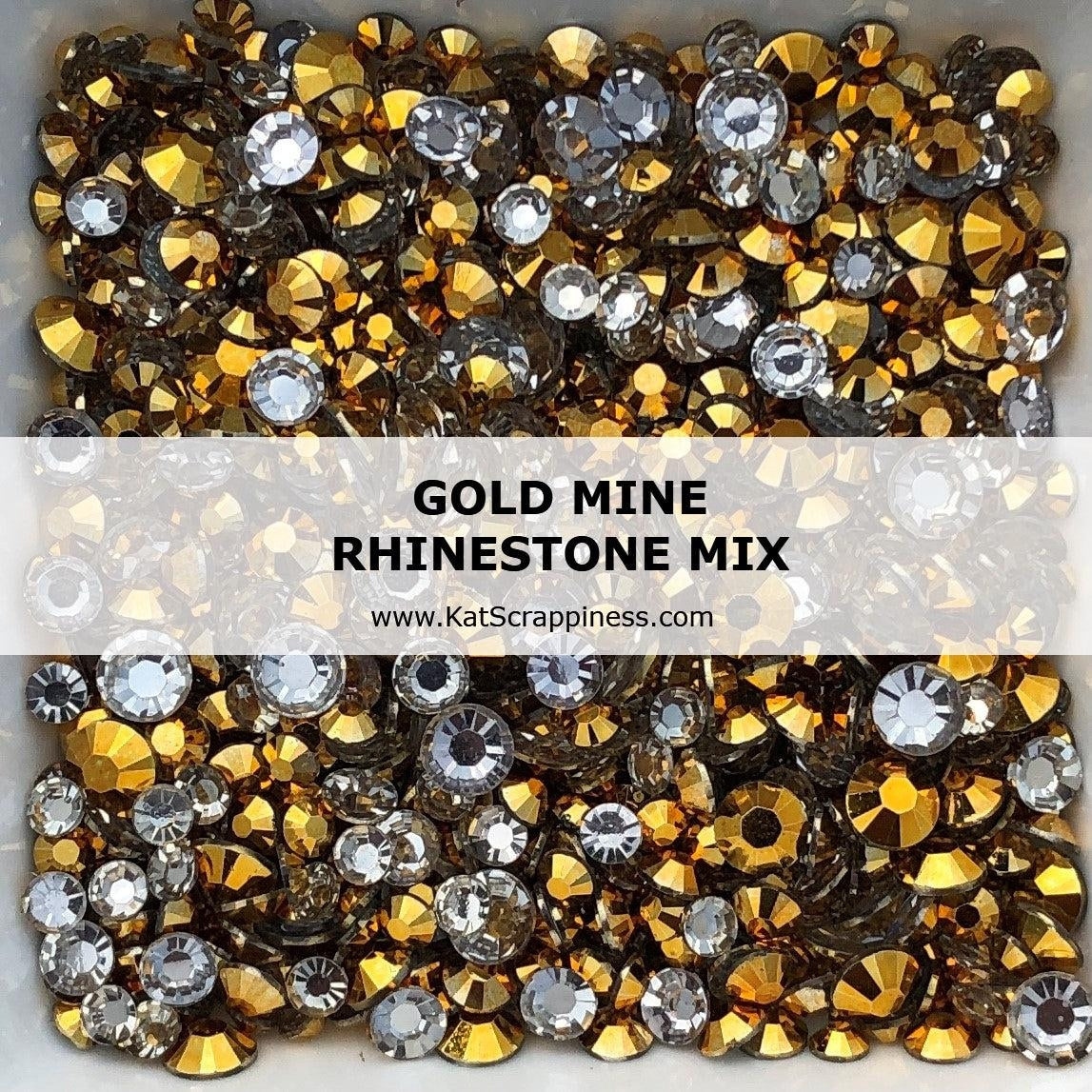 Gold Mine Rhinestone Mix