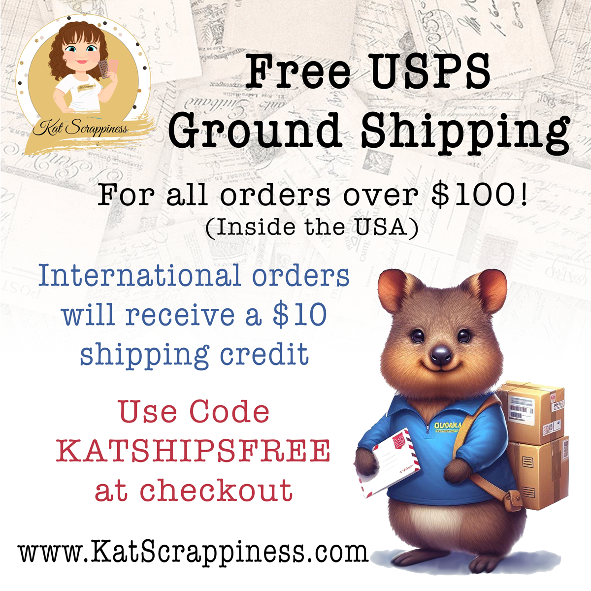 FREE SHIPPING OFFER!