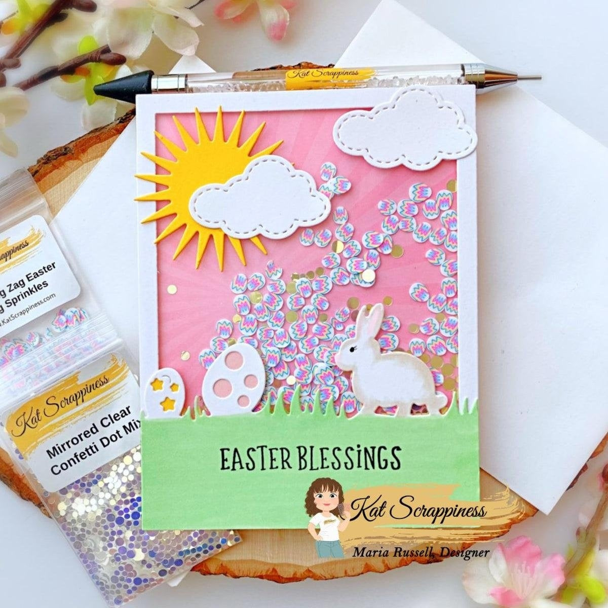 A2 Easter Border Craft Die