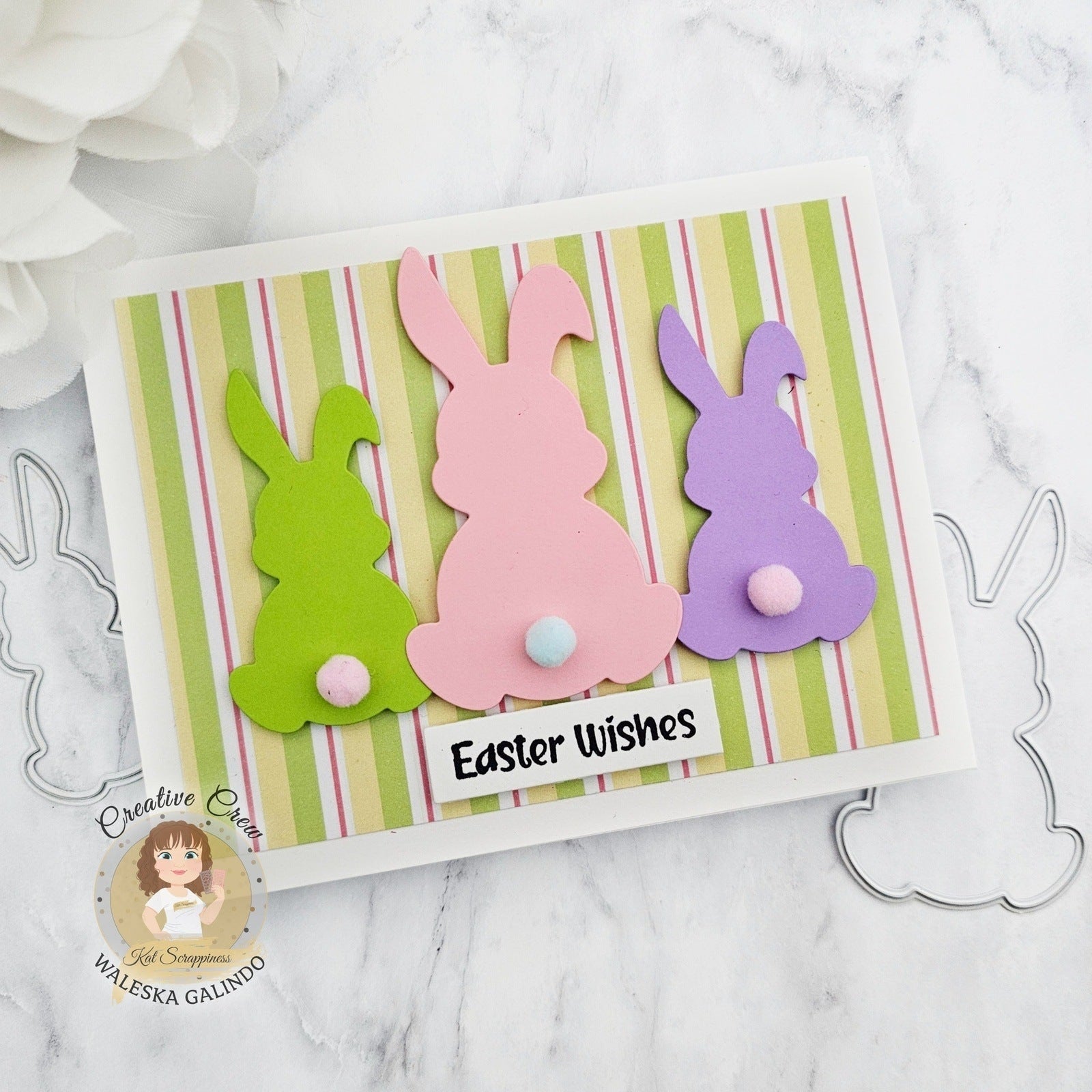 Easter Bunny Trio Craft Dies