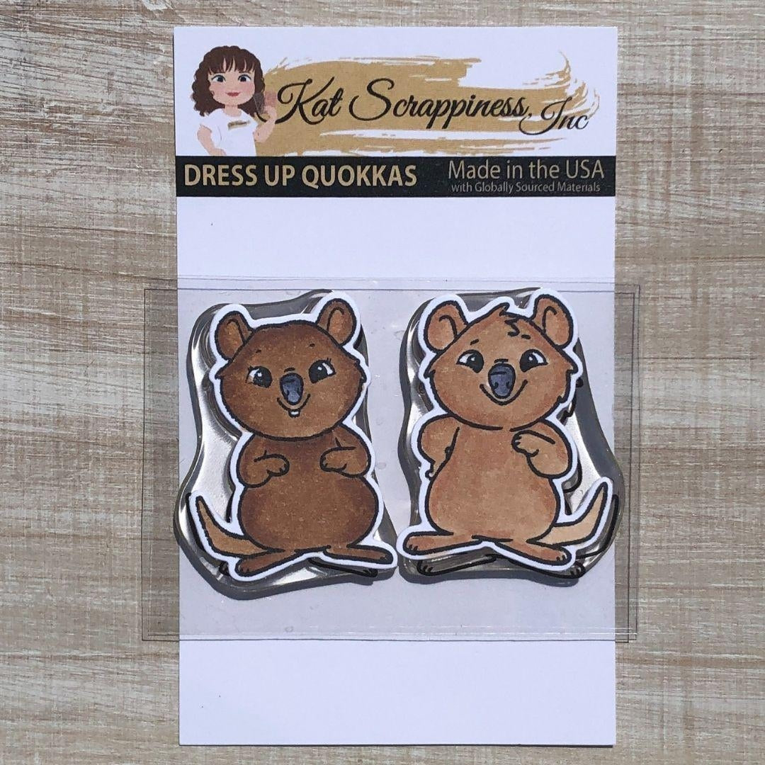 Dress Up Quokka Stamps