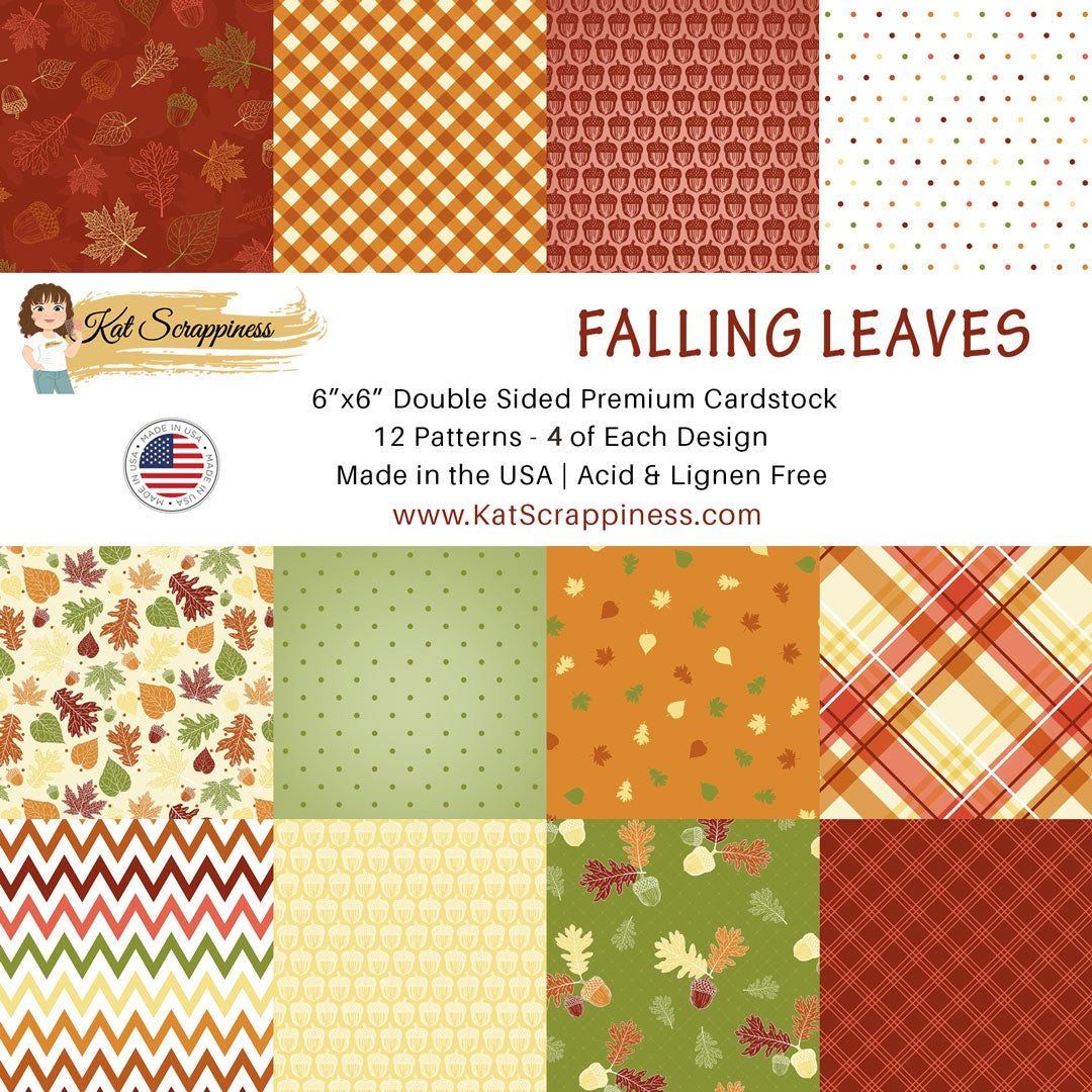 Falling Leaves 6x6 Paper Pad