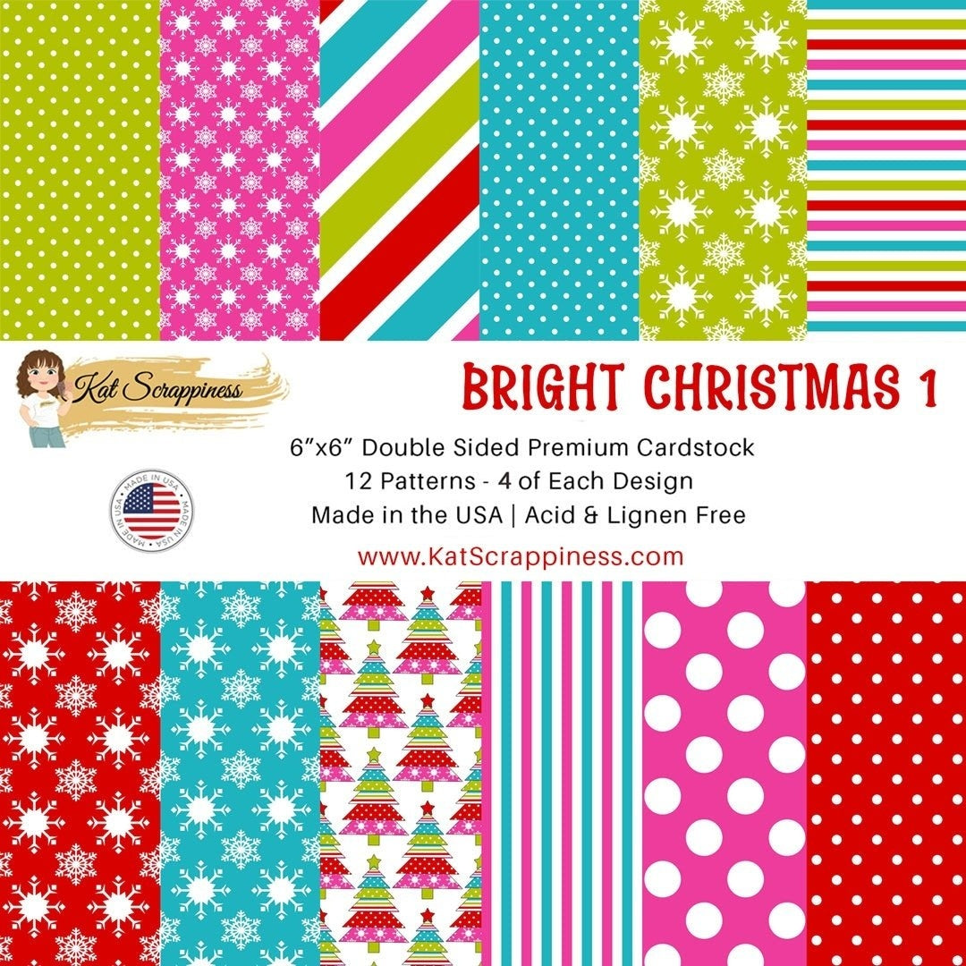 Bright Christmas 1 6x6 Paper Pad