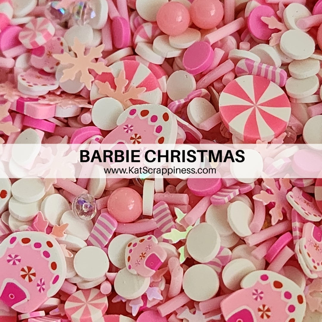 Barbie Christmas Sprinkle Mix