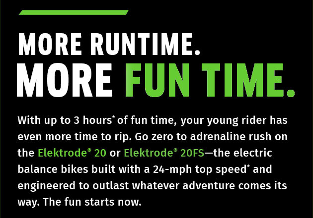 More Runtime. More Fun Time.