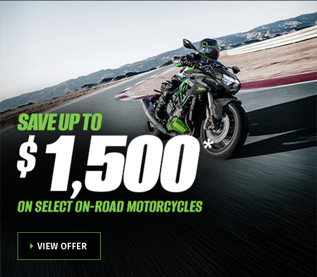 Save Up To $1,500 On Select On-Road Motorcycles