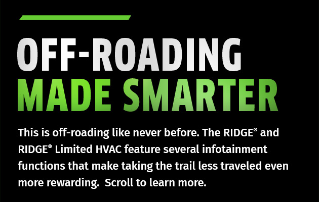 Off-Roading Made Smarter