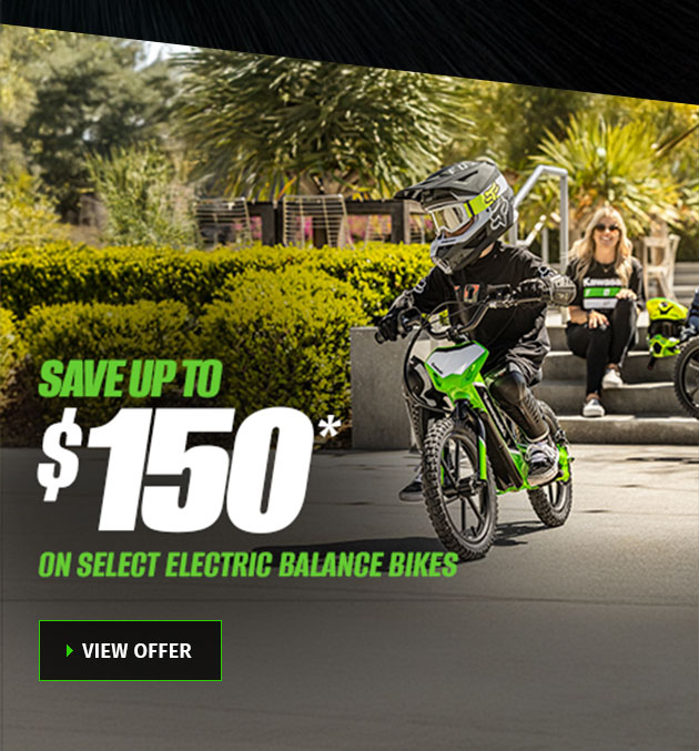 SAVE UP TO $150* ON SELECT ELECTRIC BALANCE BIKES