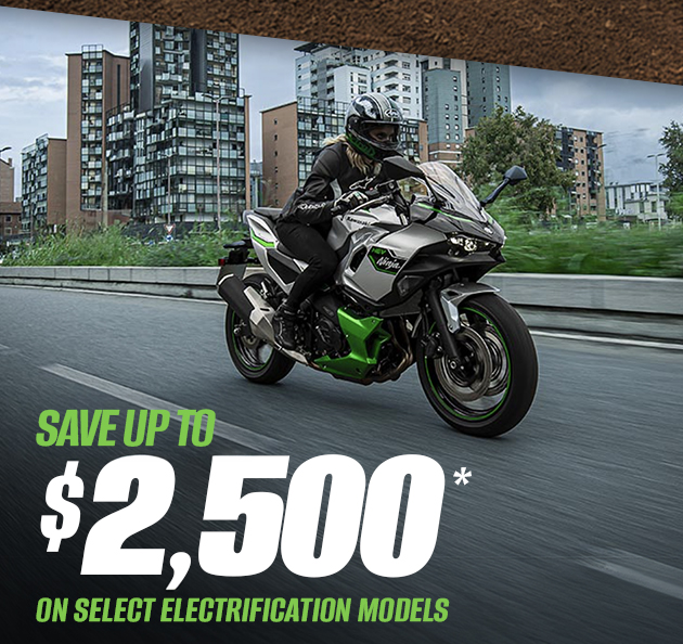 SAVE UP TO $2,500* ON SELECT ELECTRIFICATION MODELS