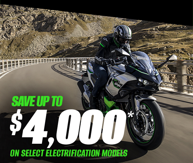 SAVE UP TO $4,000* ON SELECT ELECTRIFICATION MODELS