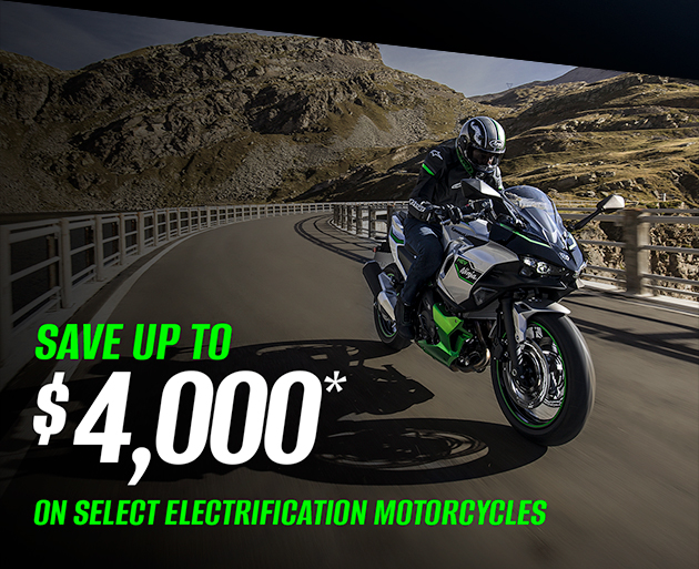 SAVE UP TO $4,000* ON SELECT ELECTRIFICATION MODELS