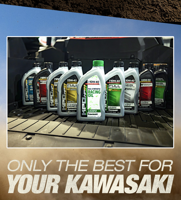 Only The Best For Your Kawasaki