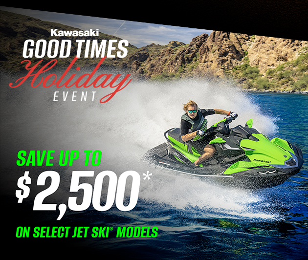 SAVE UP TO $2,500* ON SELECT JET SKI WATERCRAFT