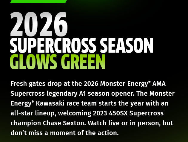 2026 Supercross Season Glows Green