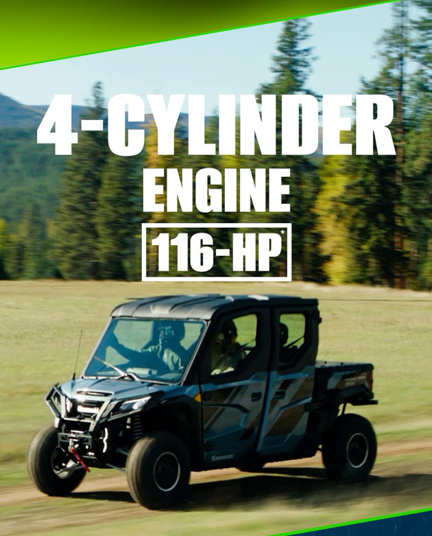 4-Cylinder Engine 116-HP