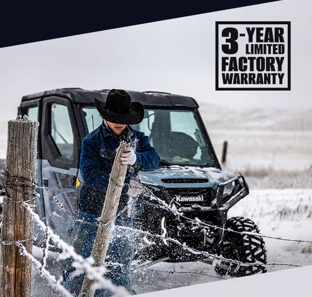 3-Year Limited Factory Warranty
