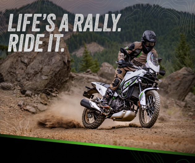 Life's a Rally. Ride It.'