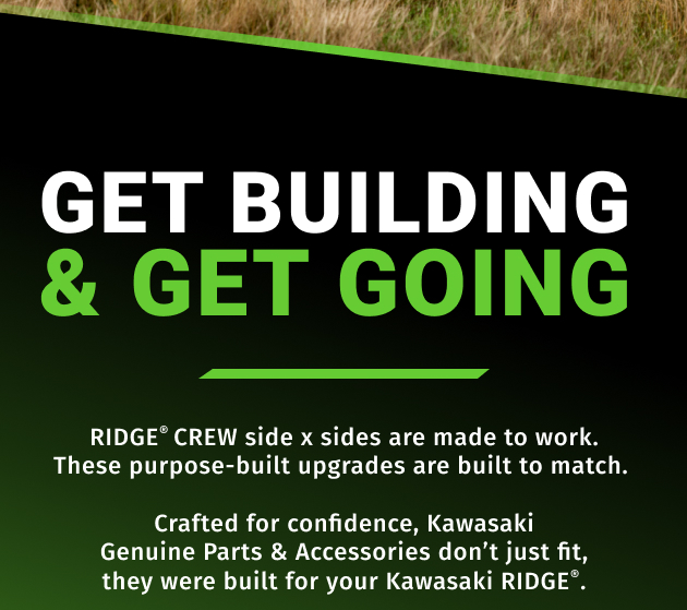 Get Building & Get Going