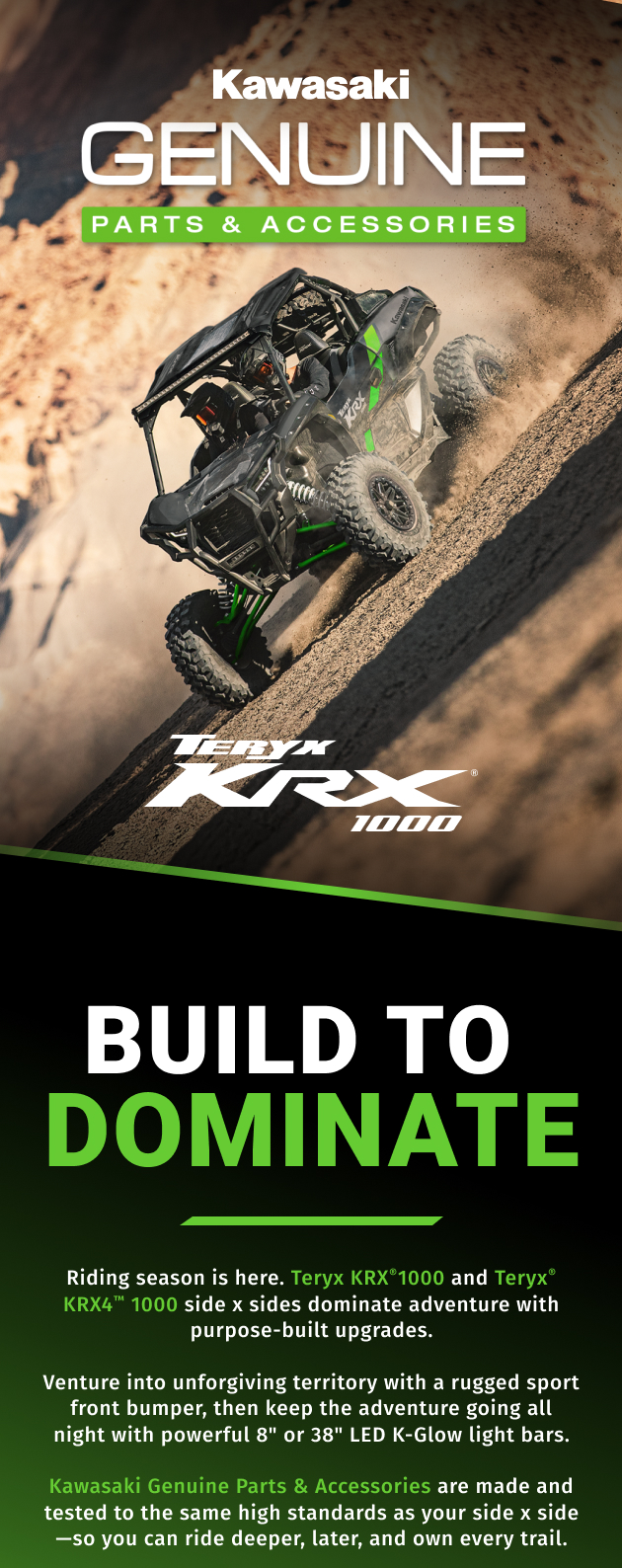 Kawasaki Genuine Parts and Accessories