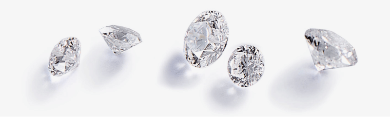 Image of loose diamonds.