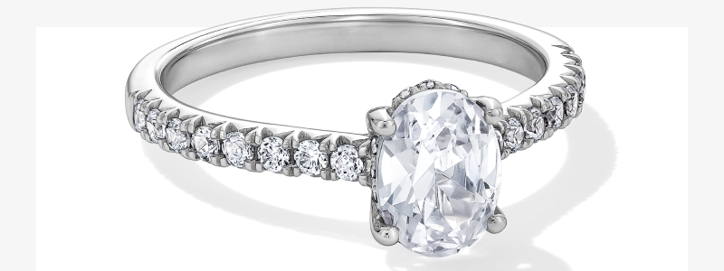 Now + Forever Certified Oval-Cut Diamond Engagement Ring 1-1/4 ct tw Platinum