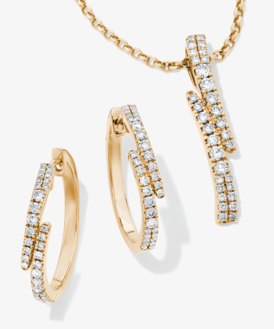Earrings and Pendant Necklace from the Good Karma Collection