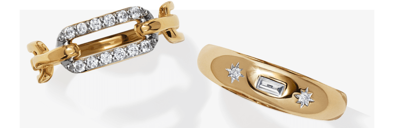 Two examples of rings from Studio by Kay