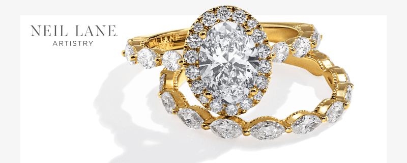 Rings from the Neil Lane Collection.