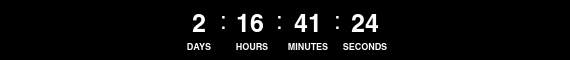 72 Hour Countdown Timer
