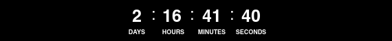 72 HR Countdown Timer