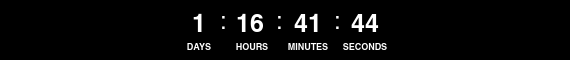 72 HR Countdown Timer