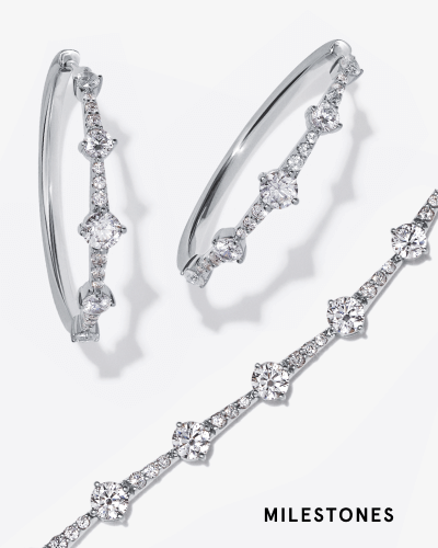 Image showcasing stunning Diamond Jewelry, part of the Milestones Collection