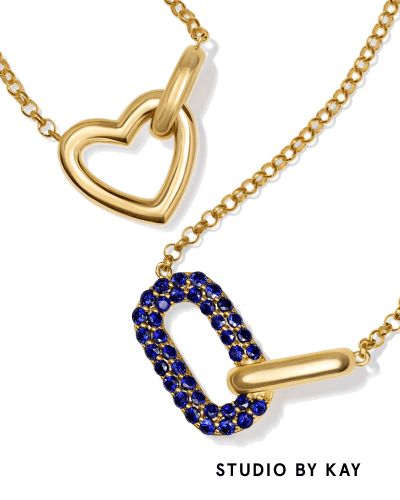 Image showcasing stunning Gold Jewelry, part of the Studio by Kay collection.