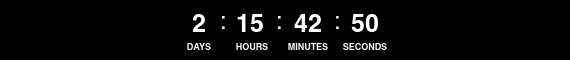 72 HR Countdown Timer