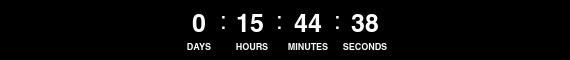 72 Hour Countdown Timer