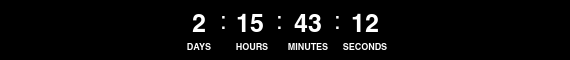72 Hour Countdown Timer
