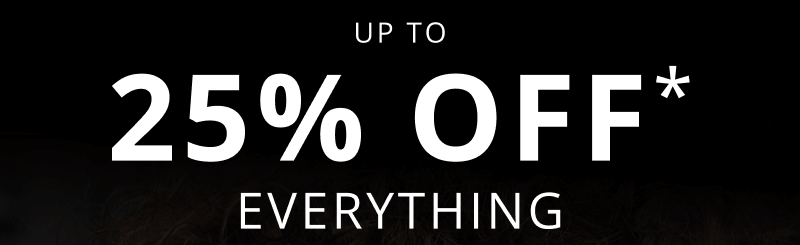 Up to 50% OFF* Everything