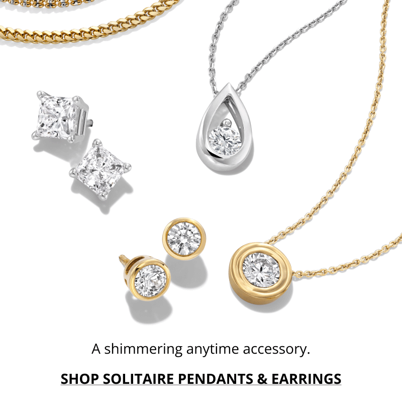 Beautiful arrangement of pendants and earrings.
