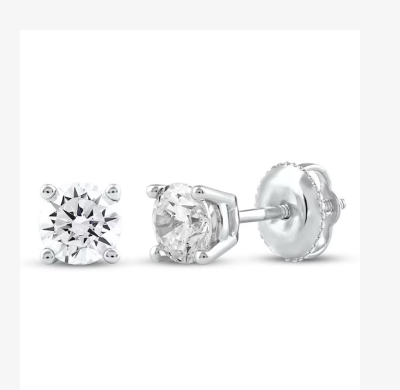 Image showcasing stunning Diamond Stud Earrings