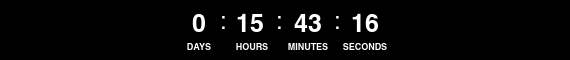 72 Hour Countdown Timer