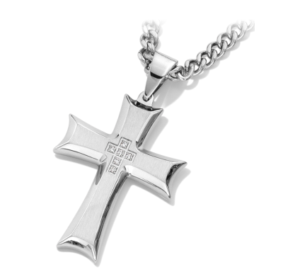 Cross necklace. 